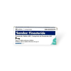 Buy Sandoz FInasteride 5mg 30tabs