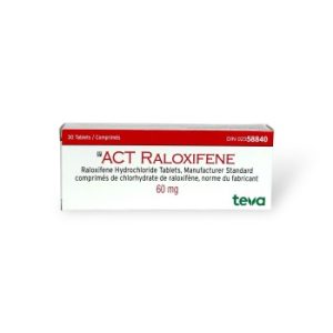 Buy Teva Raloxifine 60mg 30tabs